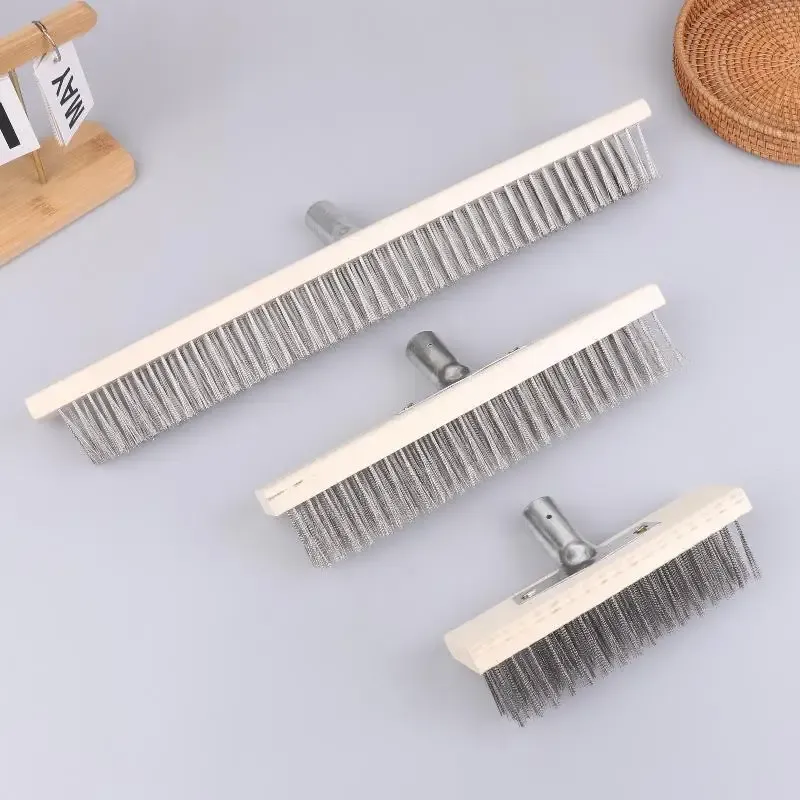 Utilisation de la brosse sur une surface