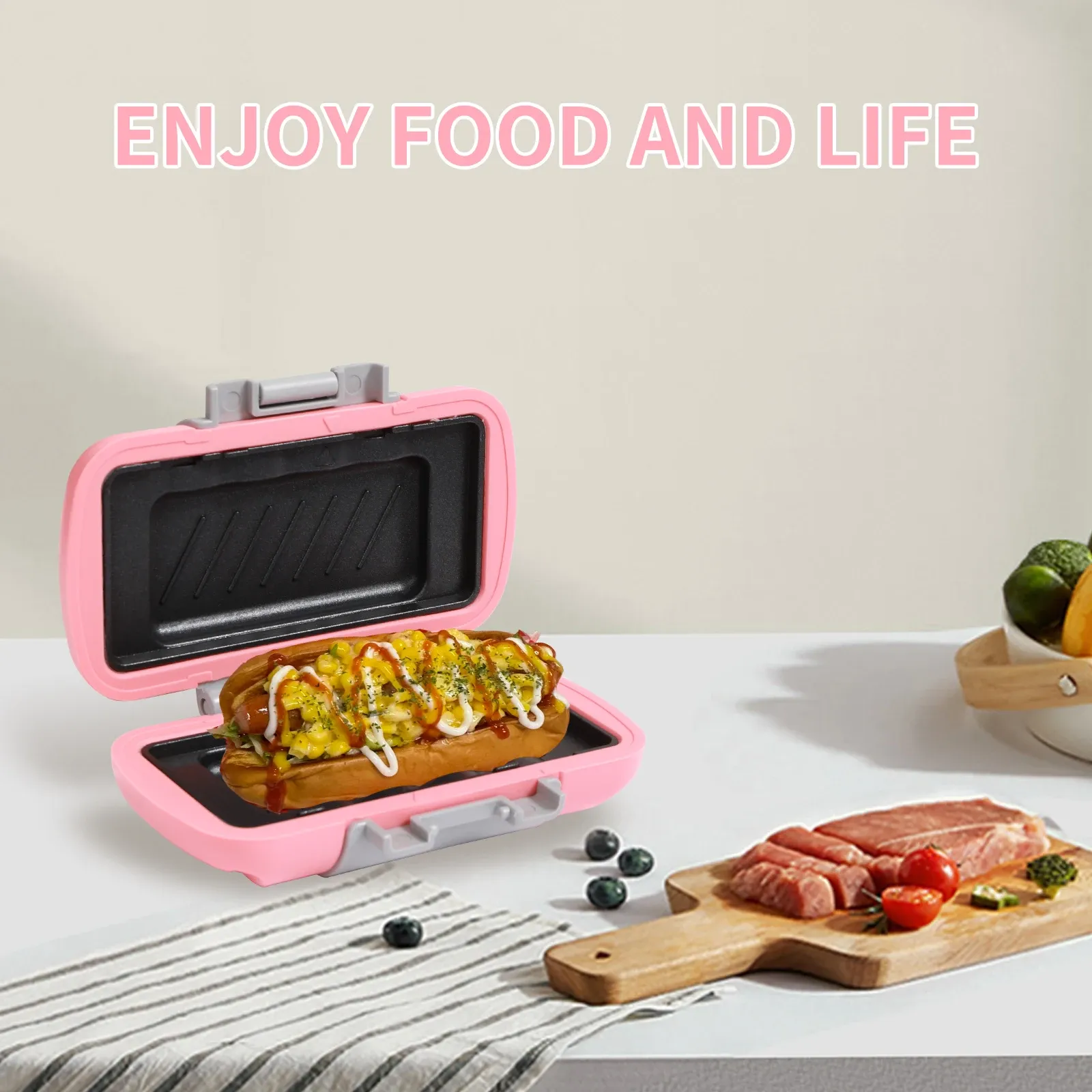 Utilisation de la machine à sandwichs