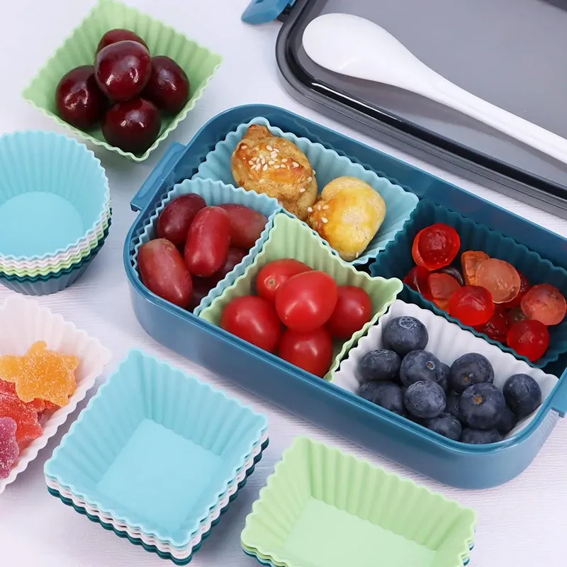 Moules en silicone réutilisables en situation