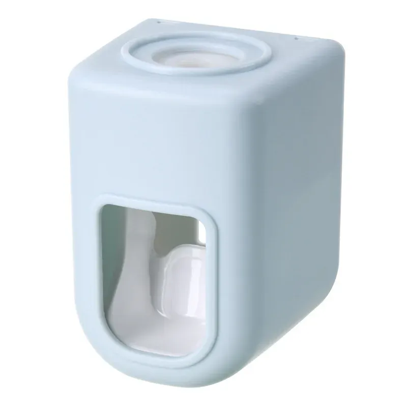 Distributeur mural automatique de dentifrice étanche avec porte-brosse à dents 12