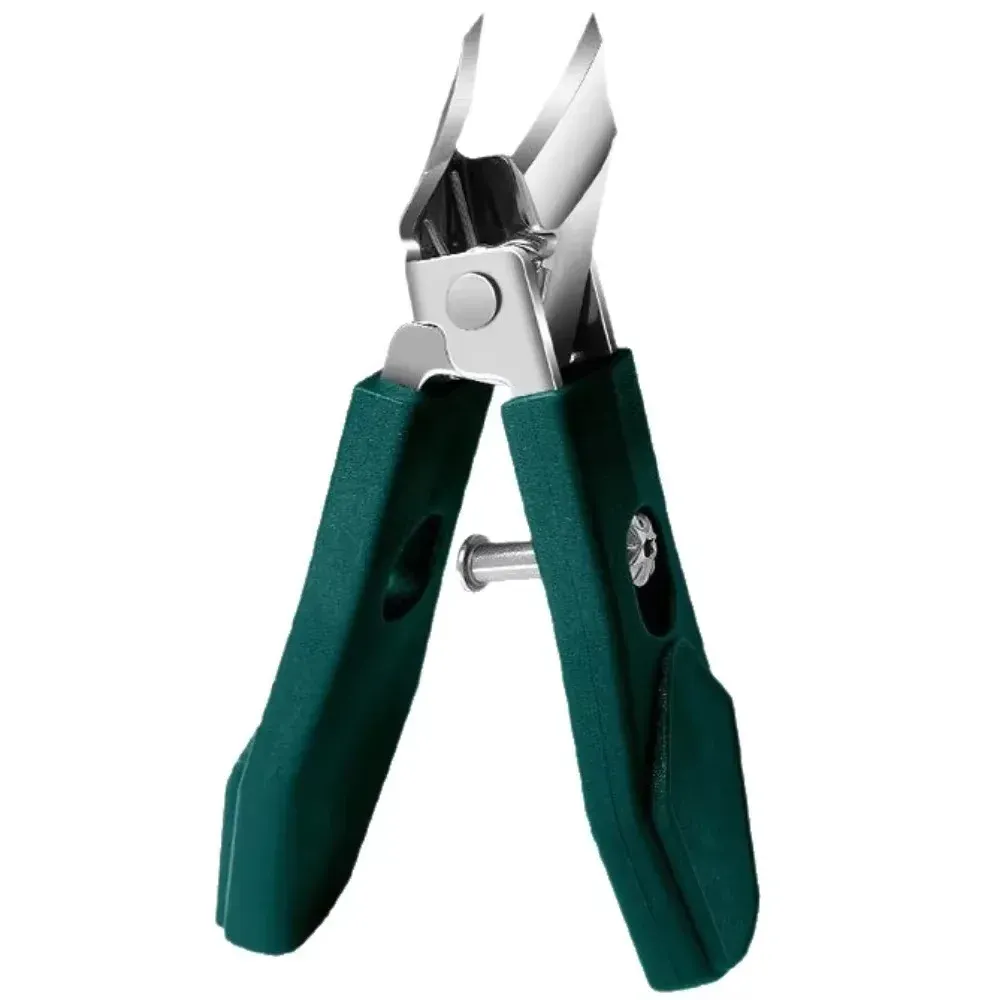 Coupe-ongles à bord oblique, ouverture large, en acier inoxydable, outils professionnels pour ongles incarnés, coupe-ongles oblique bec d'aigle 10