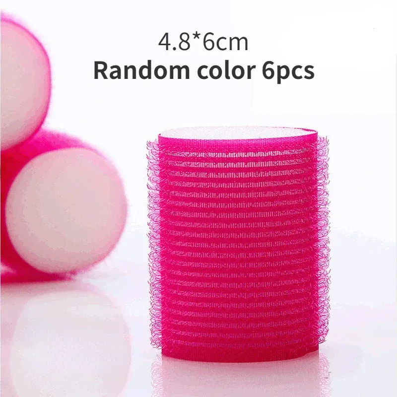 Ensemble de bigoudis auto-agrippants sans chaleur, outil de coiffure pour boucles, tailles assorties, 1 pièce ou 6 pièces 13
