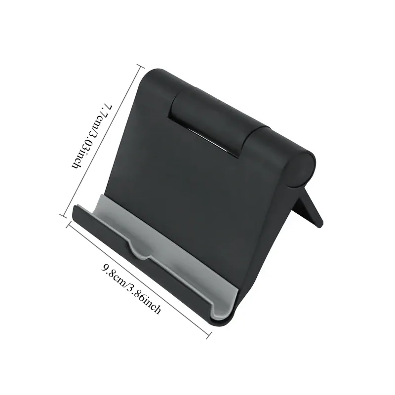 Support de téléphone pliable multifonction pour bureau, robuste, durable et facile à ranger, idéal pour le bureau à domicile 5