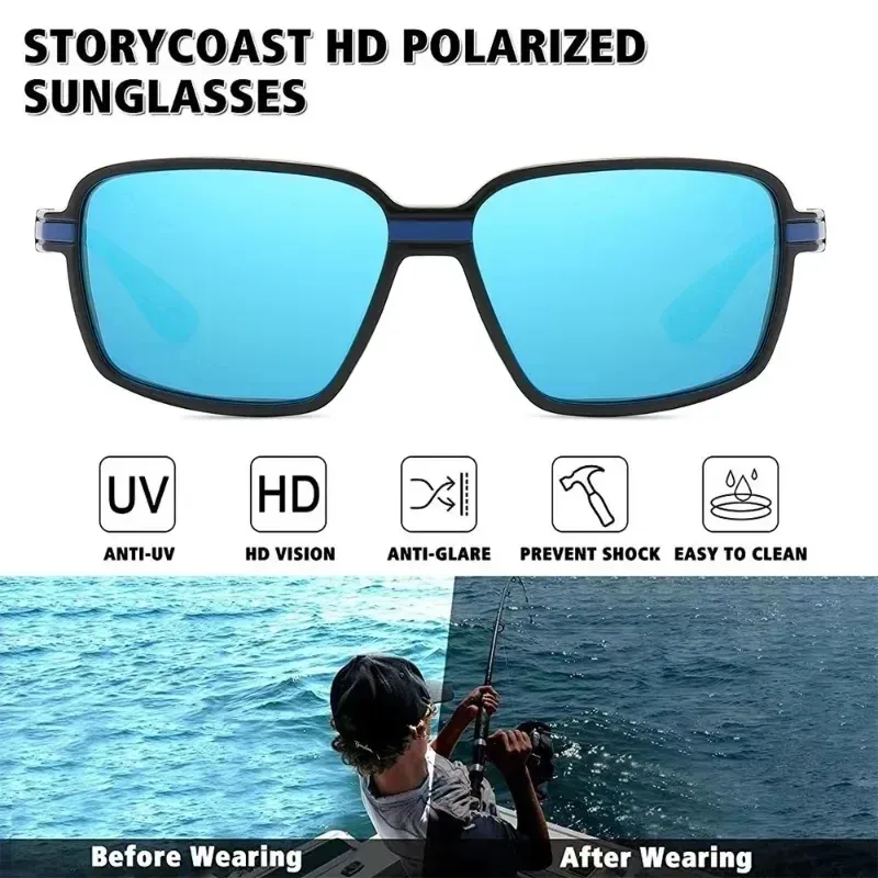 Lunettes de soleil polarisées Rapala 2026, vue de face