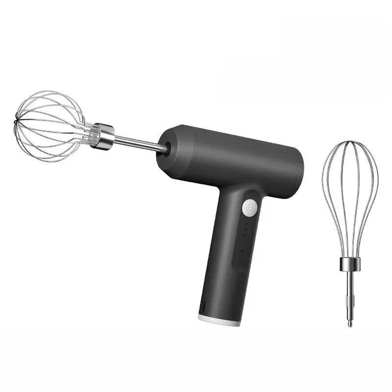 Mélangeur à main électrique sans fil portable à 3 vitesses, batteur à œufs pour la pâtisserie, la pâte et la crème, ustensile de cuisine 9