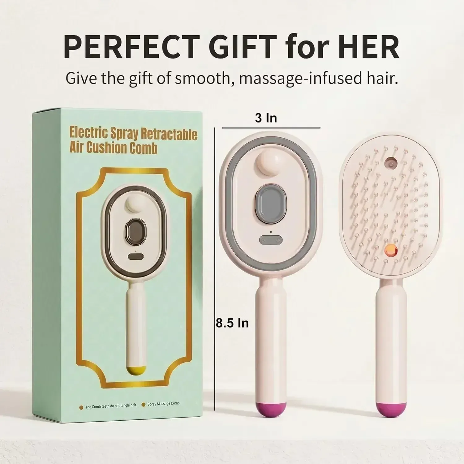 Peigne de massage 3-en-1