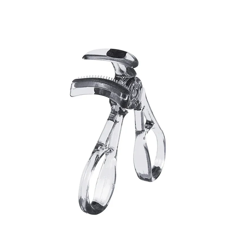Recourbe-cils portable à pince, recourbe-cils grand angle avec peigne et coussinet en caoutchouc, bouclage naturel rapide et longue tenue 8