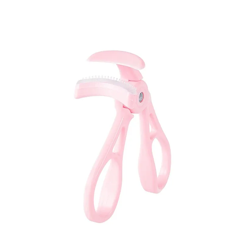 Recourbe-cils portable à pince, recourbe-cils grand angle avec peigne et coussinet en caoutchouc, bouclage naturel rapide et longue tenue 10