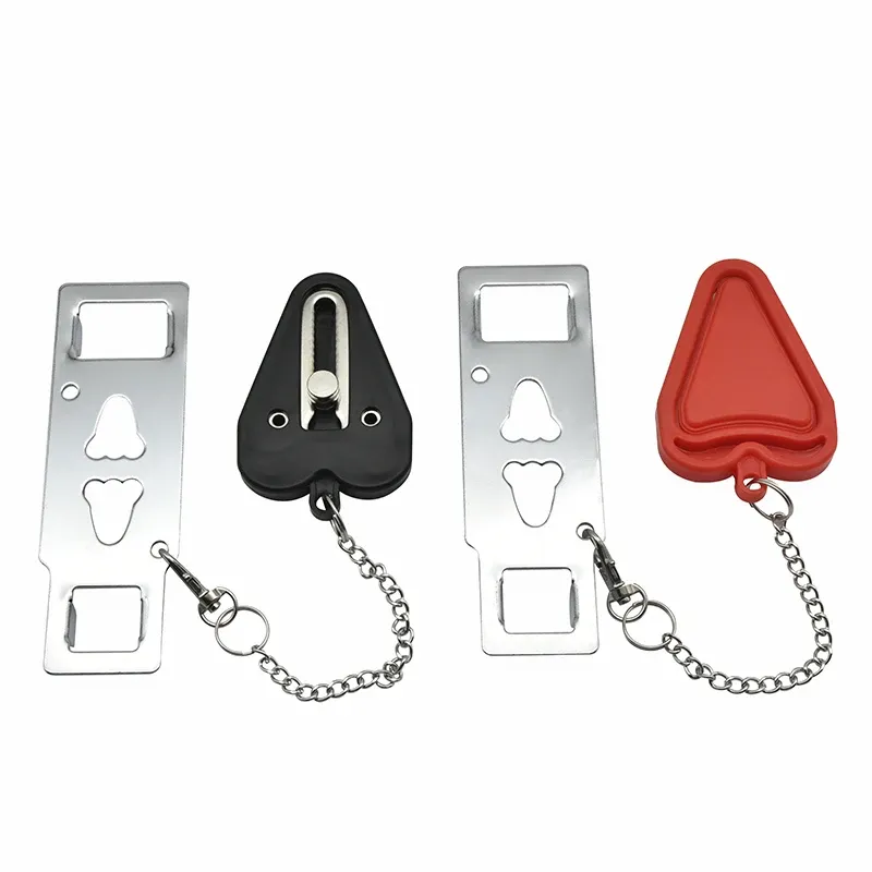 Serrure de porte portable, vue complète