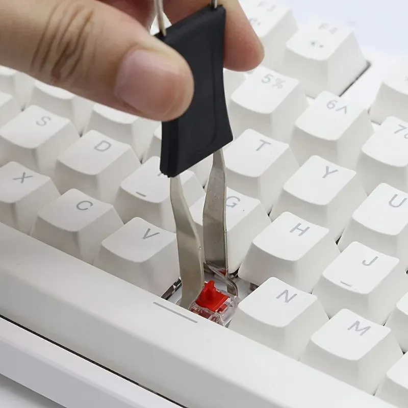 Extracteur de clavier polyvalent 2 en 1 pour claviers mécaniques, retrait de capuchons de touches 2