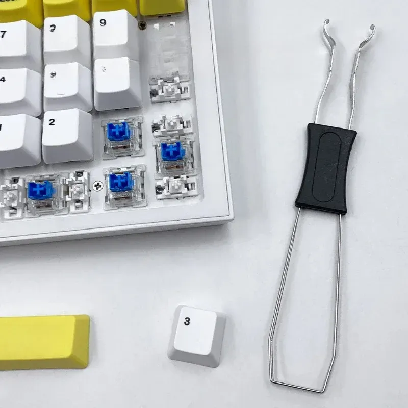 Extracteur de clavier polyvalent 2 en 1 pour claviers mécaniques, retrait de capuchons de touches 3