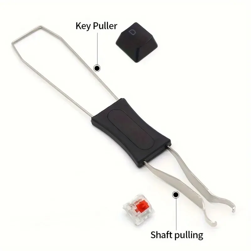 Extracteur de clavier polyvalent 2 en 1 pour claviers mécaniques, retrait de capuchons de touches 6