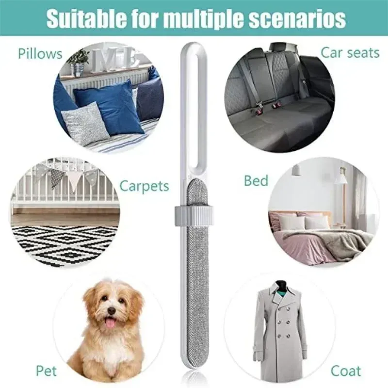 Brosse électrostatique, retrait des poils d'animaux
