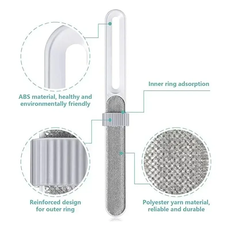 Brosse électrostatique, nettoyage de tapis