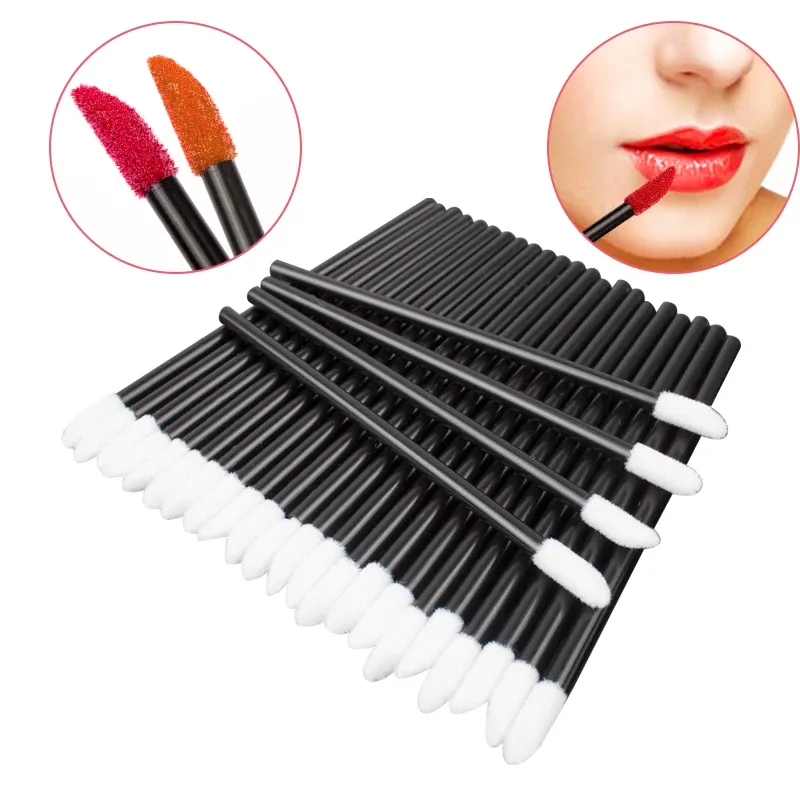 Pinceaux de maquillage en situation