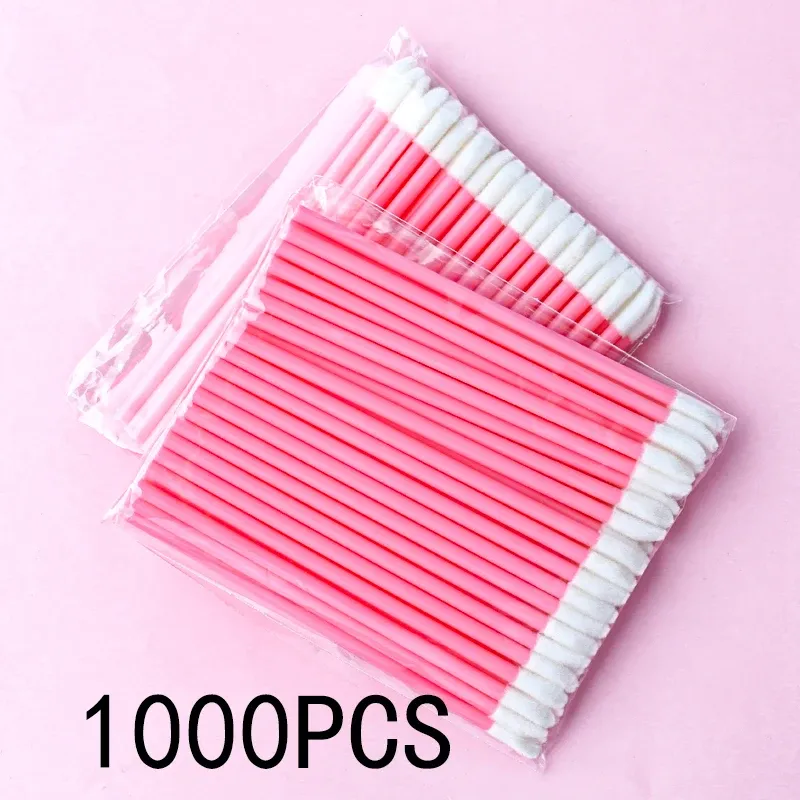 50/500/1000 pièces, pinceaux à lèvres en gros, pinceaux de maquillage, applicateurs pour extensions de cils, applicateurs de brillant à lèvres et de rouge à lèvres, baguettes, kit de maquillage cosmétique 13
