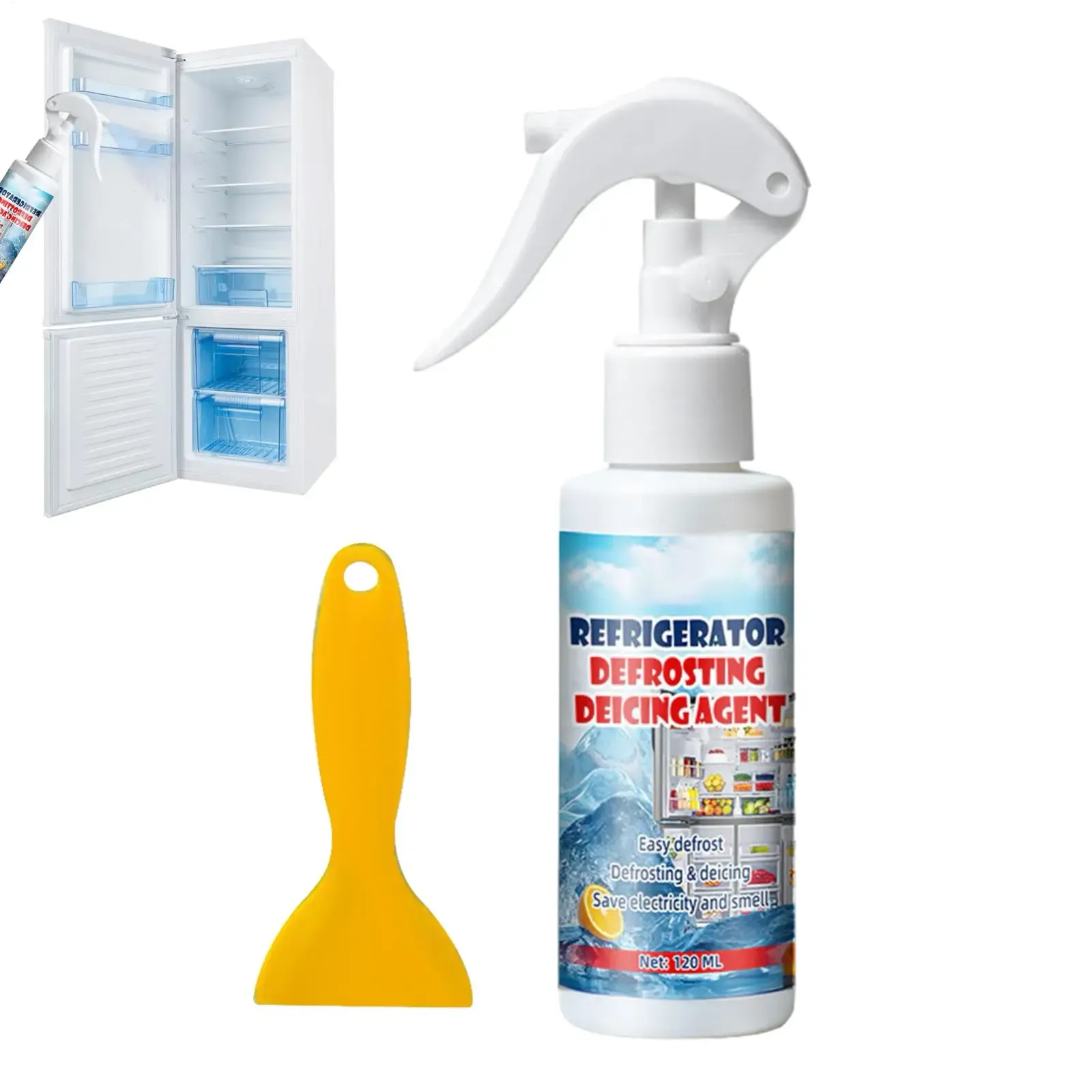 Spray de dégivrage pour réfrigérateur