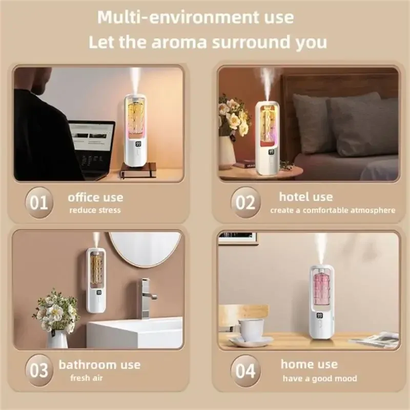 Diffuseur d'arômes et humidificateur d'air à huiles essentielles 5