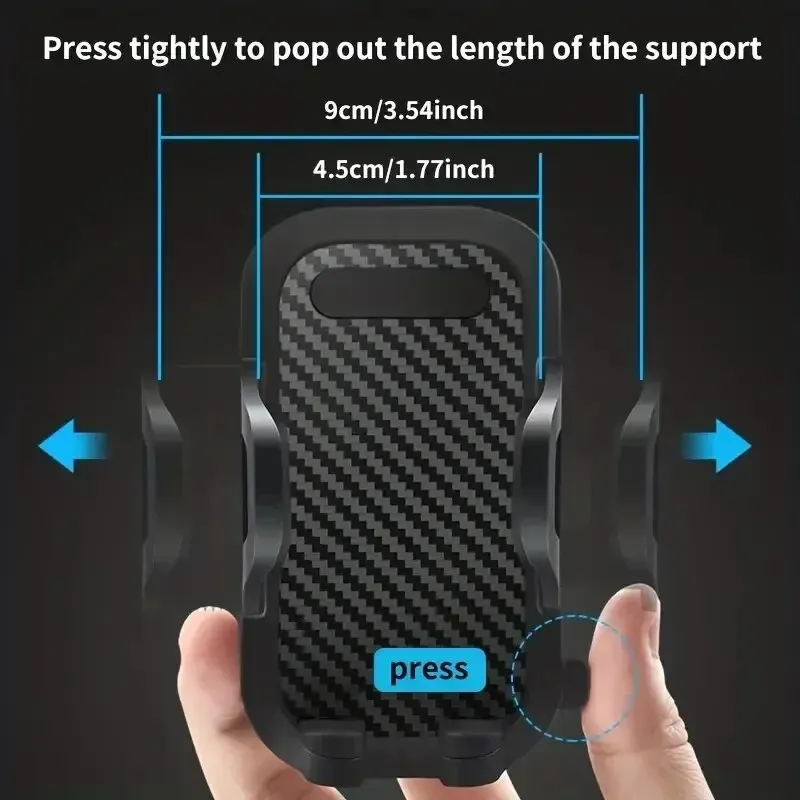 Support de téléphone pour voiture, ventouse