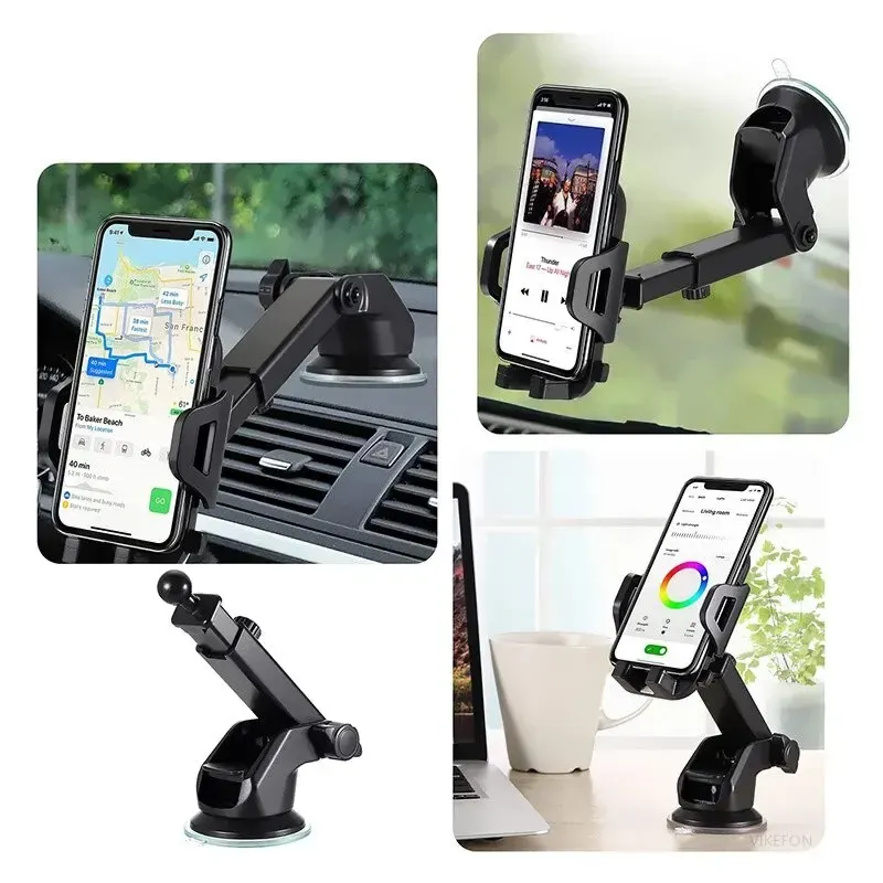 Support de téléphone pour voiture, bouton de déverrouillage