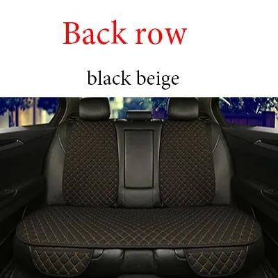 Housse de protection universelle pour siège auto en lin, avant et arrière, idéale pour l'été, coussin de siège, compatible berline, SUV et pick-up, accessoires d'intérieur automobile 24