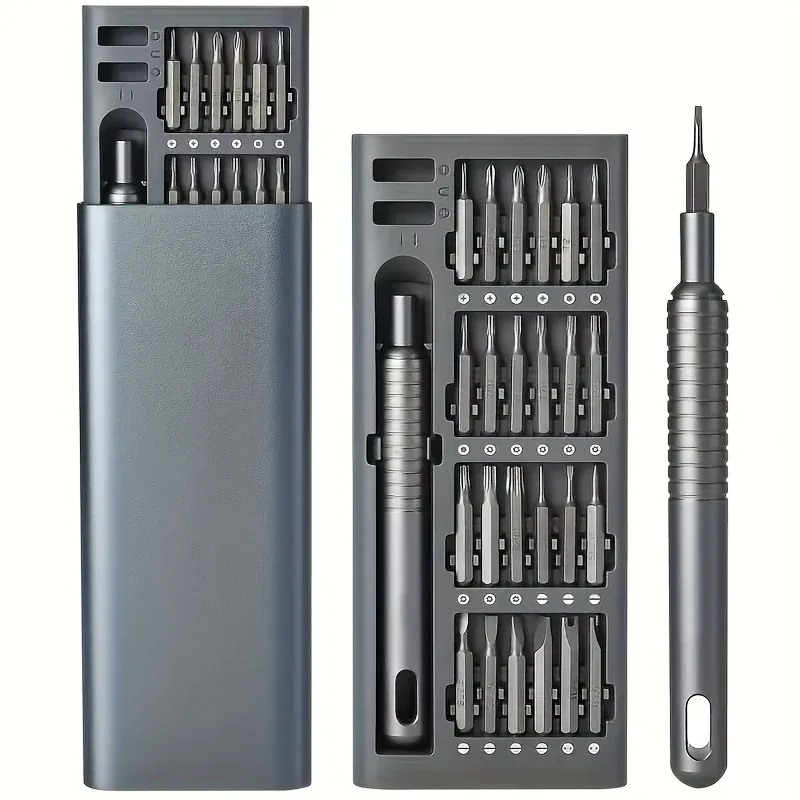 Kit de tournevis de précision numérique 24-en-1 boîte de rangement