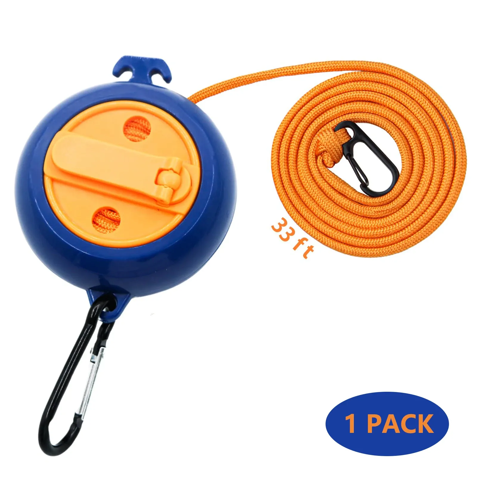 Corde à linge réglable portable en situation