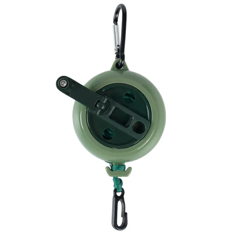 Corde à linge portable rétractable et réglable pour le camping, la randonnée et l'usage intérieur 10