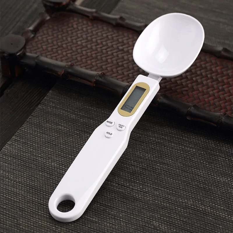 Balance de cuisine numérique avec mini cuillère doseuse, écran LCD, fonction tare, pesée de 0,1 à 500 g 10