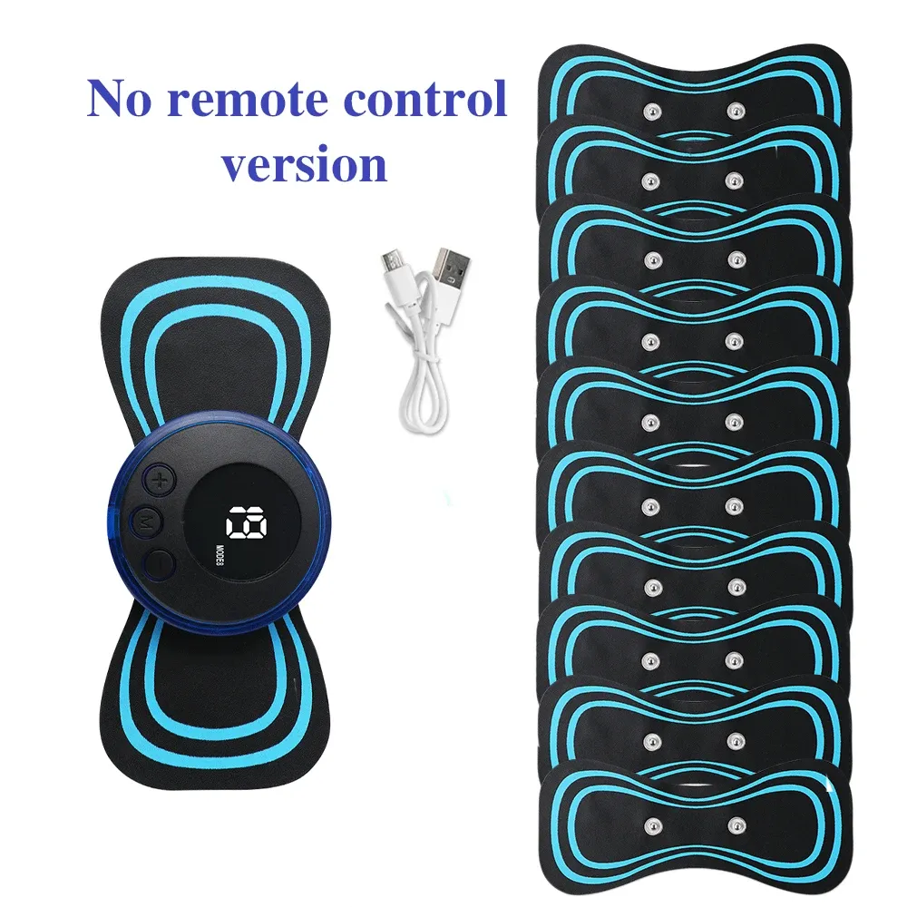 Mini masseur de cou électrique portable EMS pour soulager les douleurs cervicales et les tensions des épaules 8