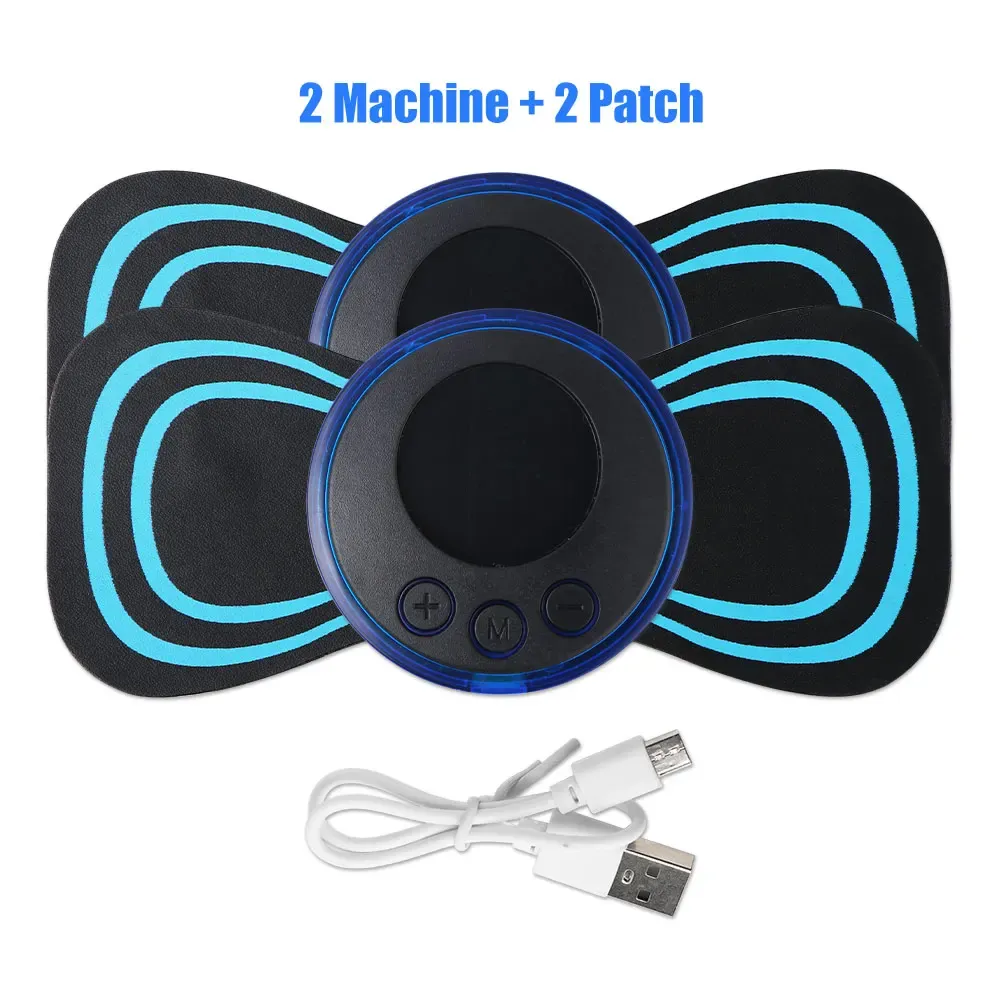 Mini masseur de cou électrique portable EMS pour soulager les douleurs cervicales et les tensions des épaules 6