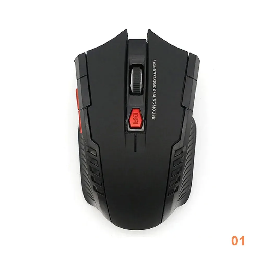Souris sans fil avec son récepteur
