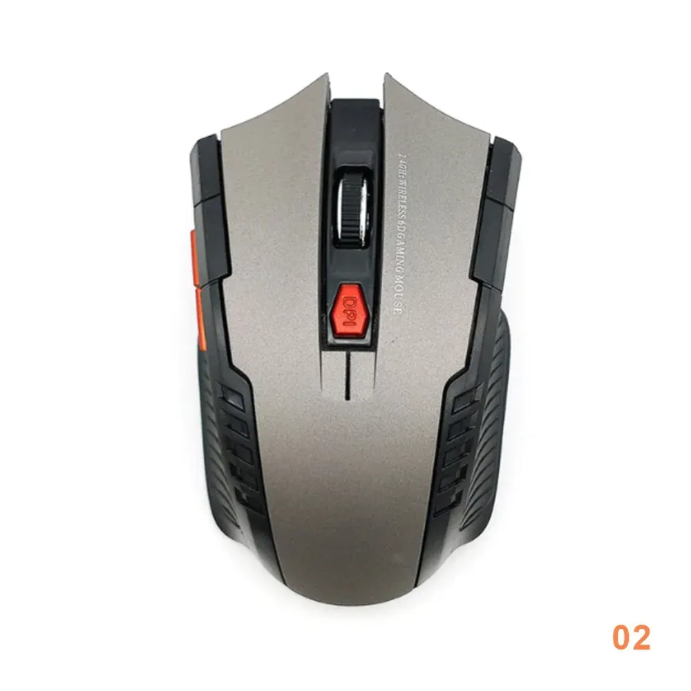 Souris sans fil dans son environnement de bureau