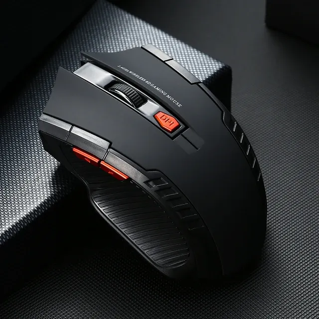 Souris sans fil optique 113 2,4 GHz avec récepteur USB, 6 boutons, format portable pour ordinateur portable 8