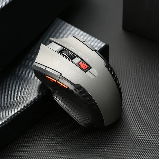 Souris sans fil optique 113 2,4 GHz avec récepteur USB, 6 boutons, format portable pour ordinateur portable 10