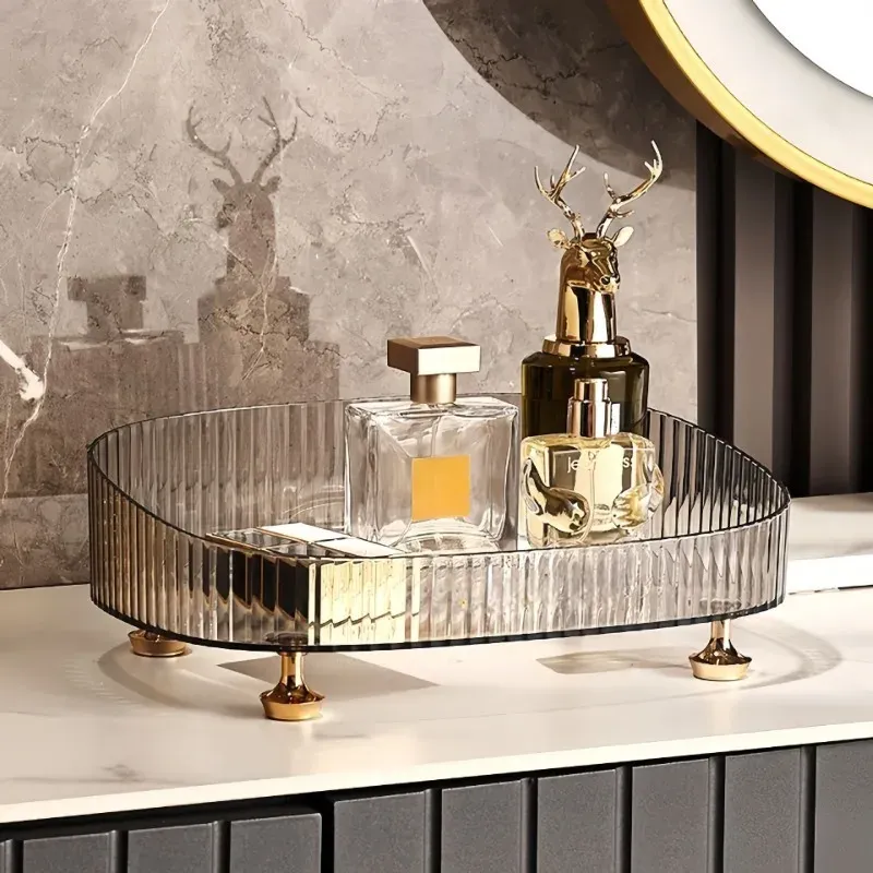 Ambiance d'une chambre avec rangement de maquillage