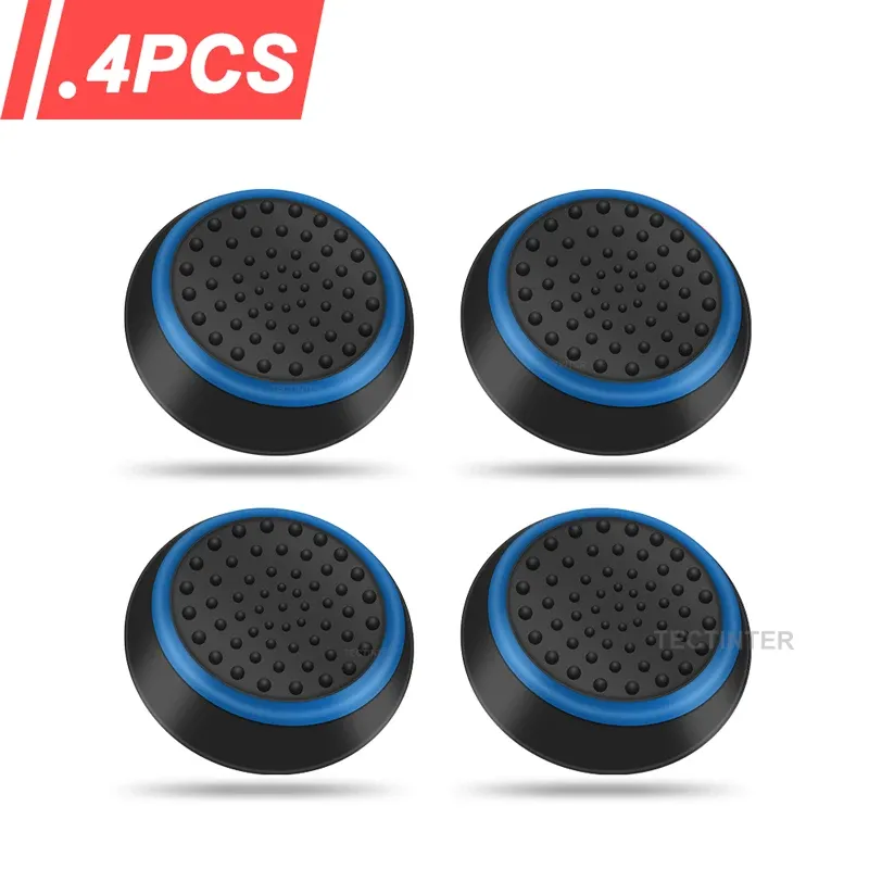 Capuchons de joystick en silicone, lot de 4, compatibles Nintendo Switch 2, PS5, PS4, PS3, manette Steam Deck et Xbox, accessoires pour manette de jeu 10