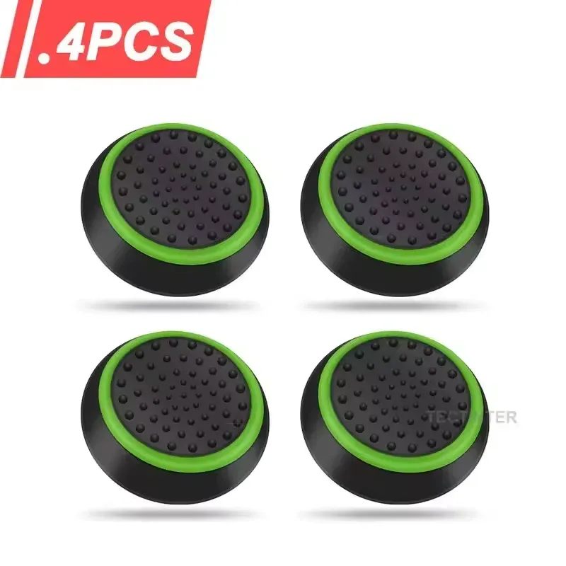 Capuchons de joystick en silicone, lot de 4, compatibles Nintendo Switch 2, PS5, PS4, PS3, manette Steam Deck et Xbox, accessoires pour manette de jeu 12