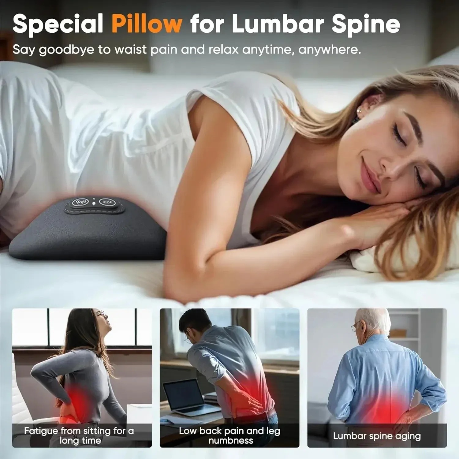 Masseur de dos avec son design élégant