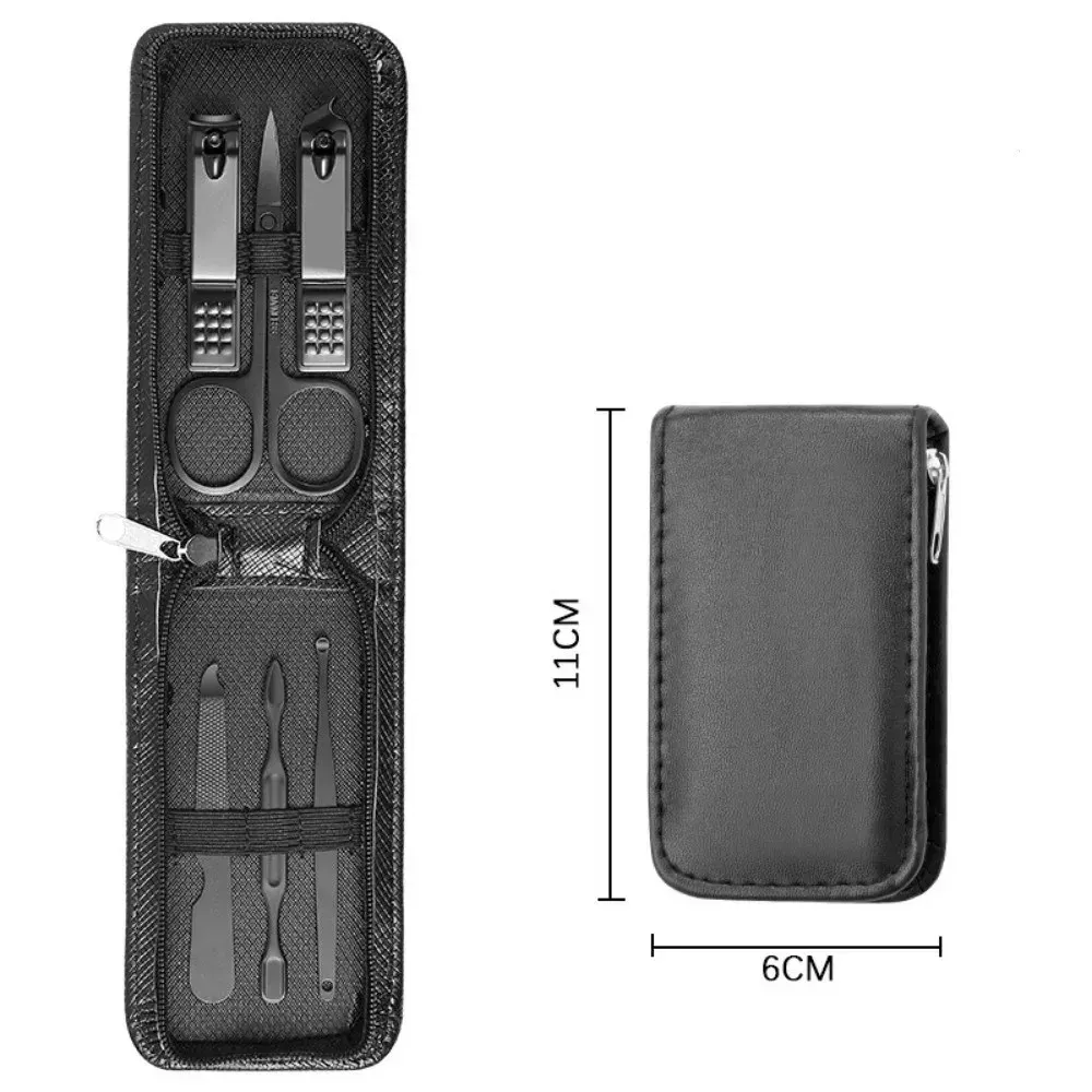 Ensemble de 6 coupe-ongles portables pour la maison, unisexe 10