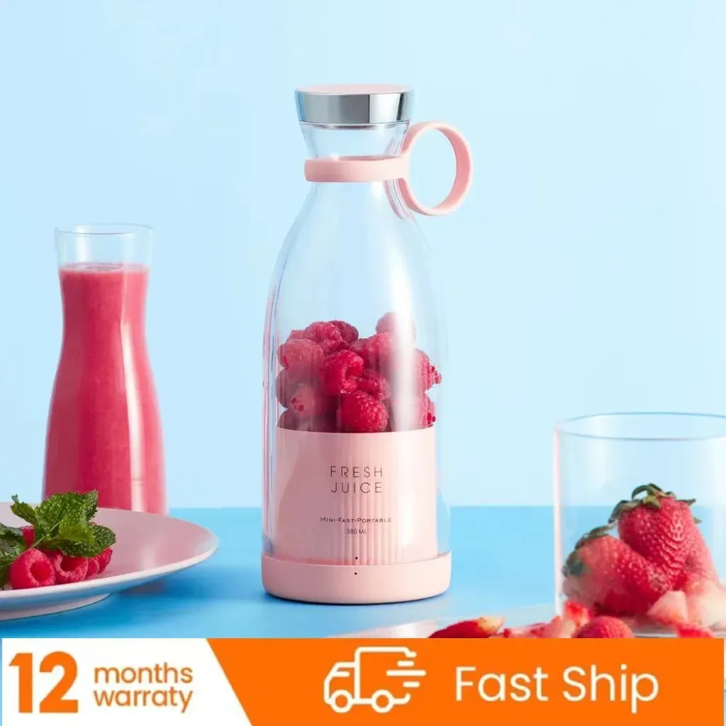 Presse-agrumes électrique portable, mini presse-agrumes USB, extracteur de jus de fruits, mixeur milk-shake multifonction - Image 1