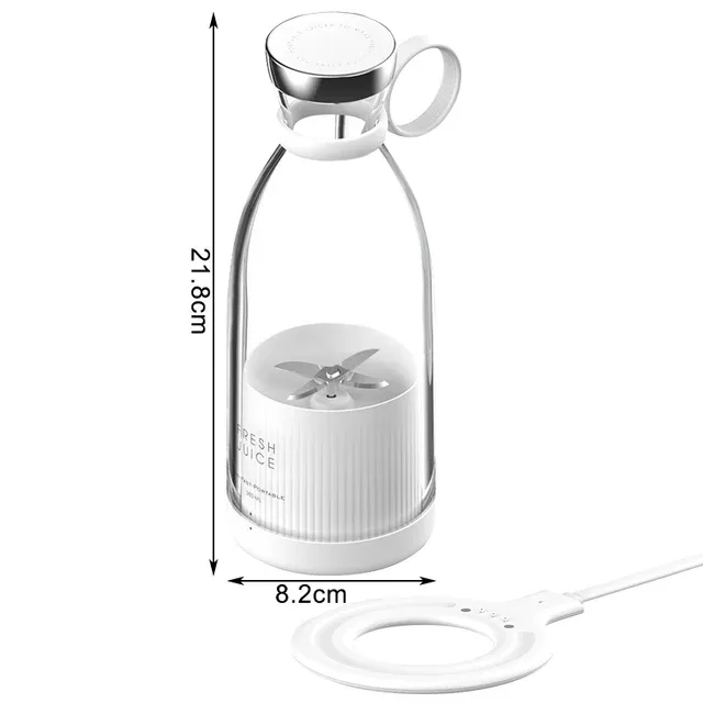 Presse-agrumes électrique portable, mini presse-agrumes USB, extracteur de jus de fruits, mixeur milk-shake multifonction 14