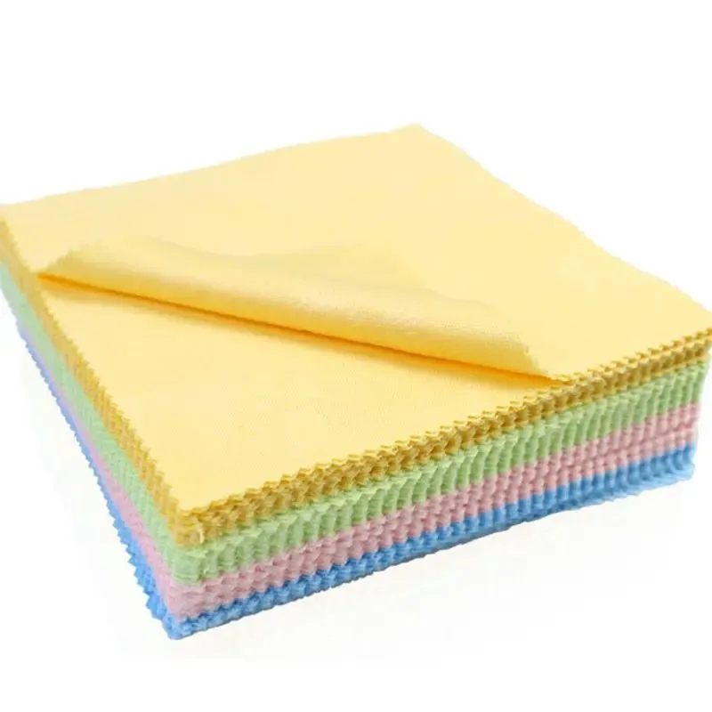Chiffons de nettoyage pour lunettes en microfibre, lot de 5 à 20 pièces, doux et sans rayures 3