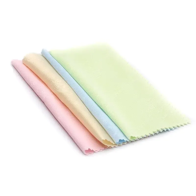 Chiffons de nettoyage pour lunettes en microfibre, lot de 5 à 20 pièces, doux et sans rayures 6