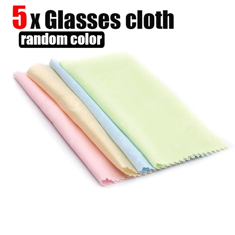Chiffons de nettoyage pour lunettes en microfibre, lot de 5 à 20 pièces, doux et sans rayures 7