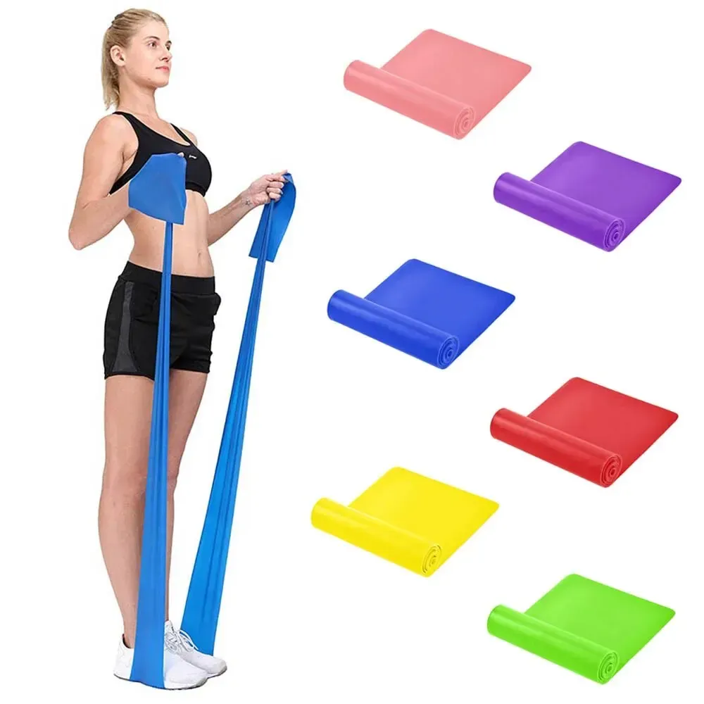 Bandes de résistance pour l'entraînement, thérapie physique, Pilates et gymnastique à domicile - Image 1