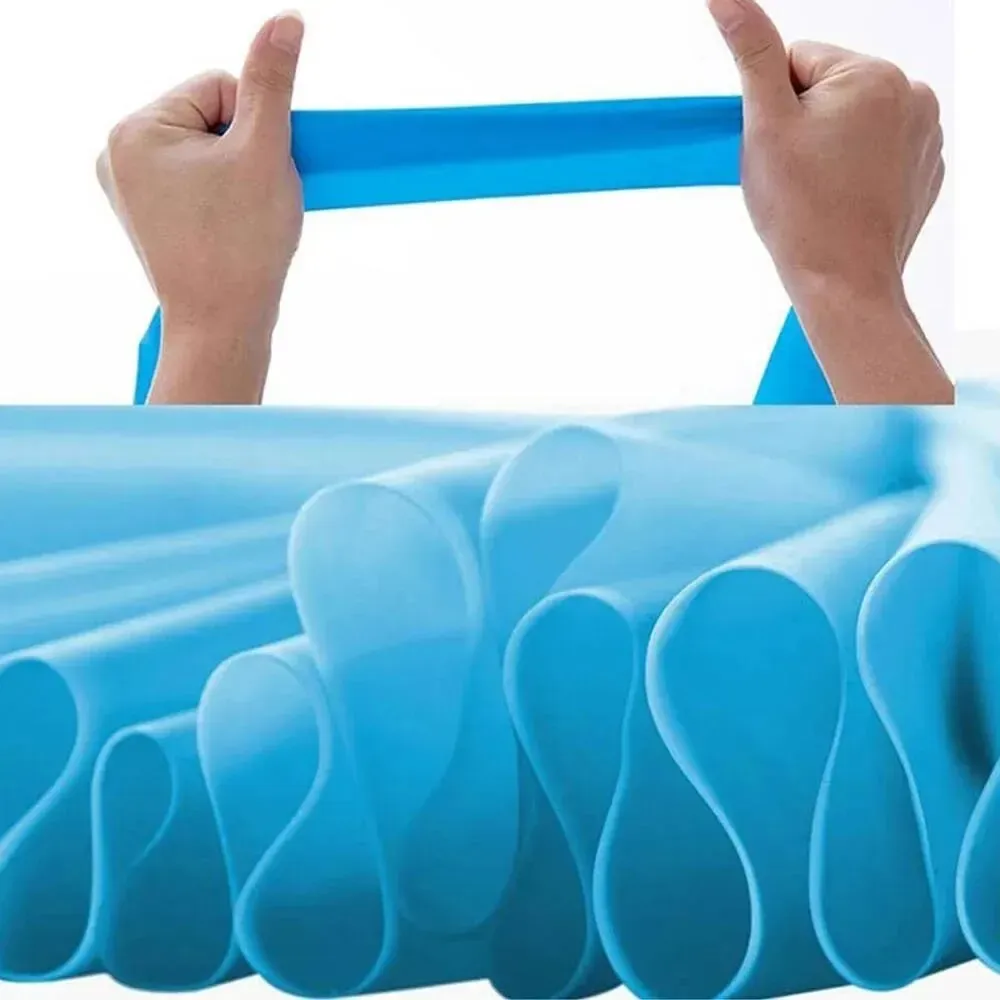 Bandes de résistance pour l'entraînement, thérapie physique, Pilates et gymnastique à domicile 2
