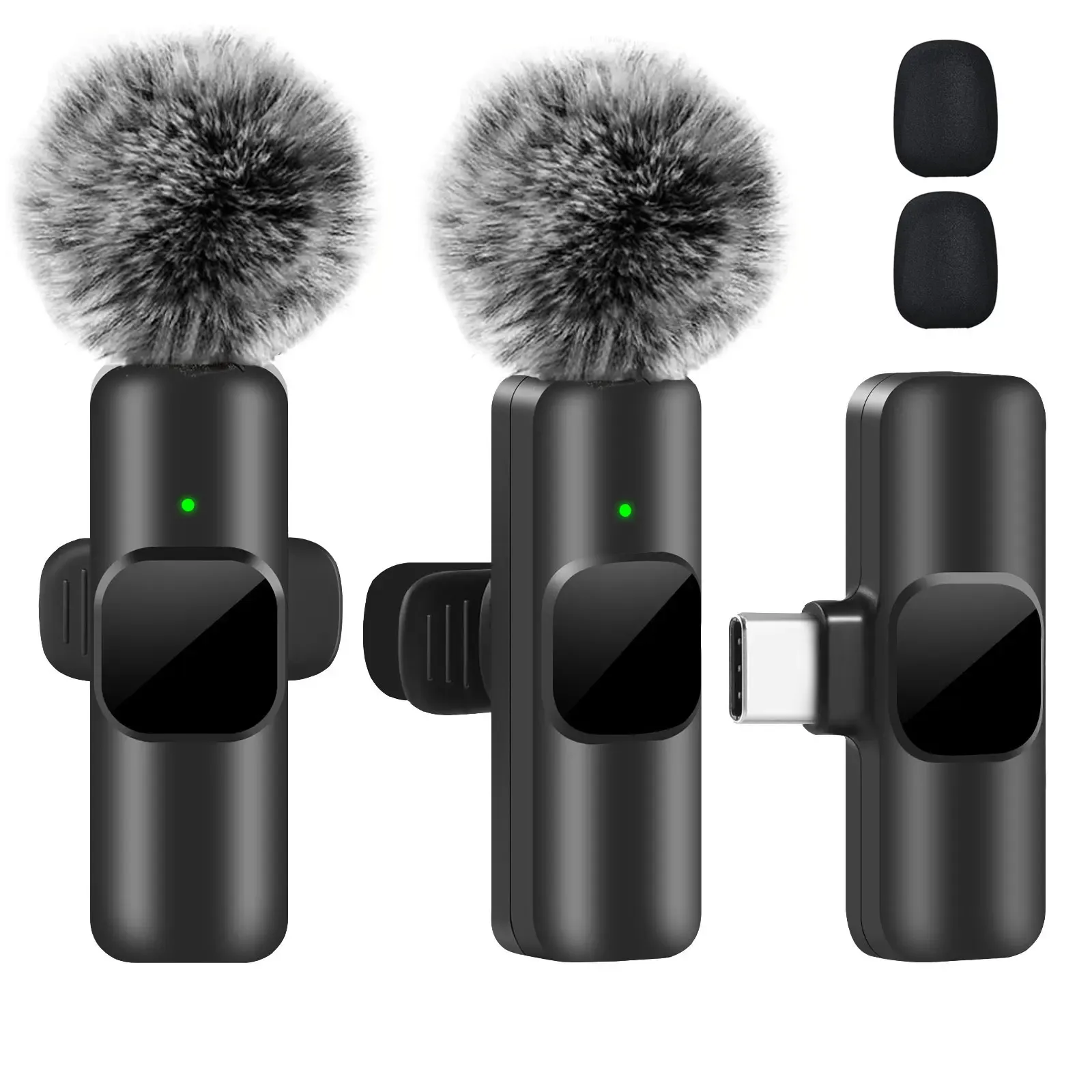 Microphone cravate sans fil K60 rose