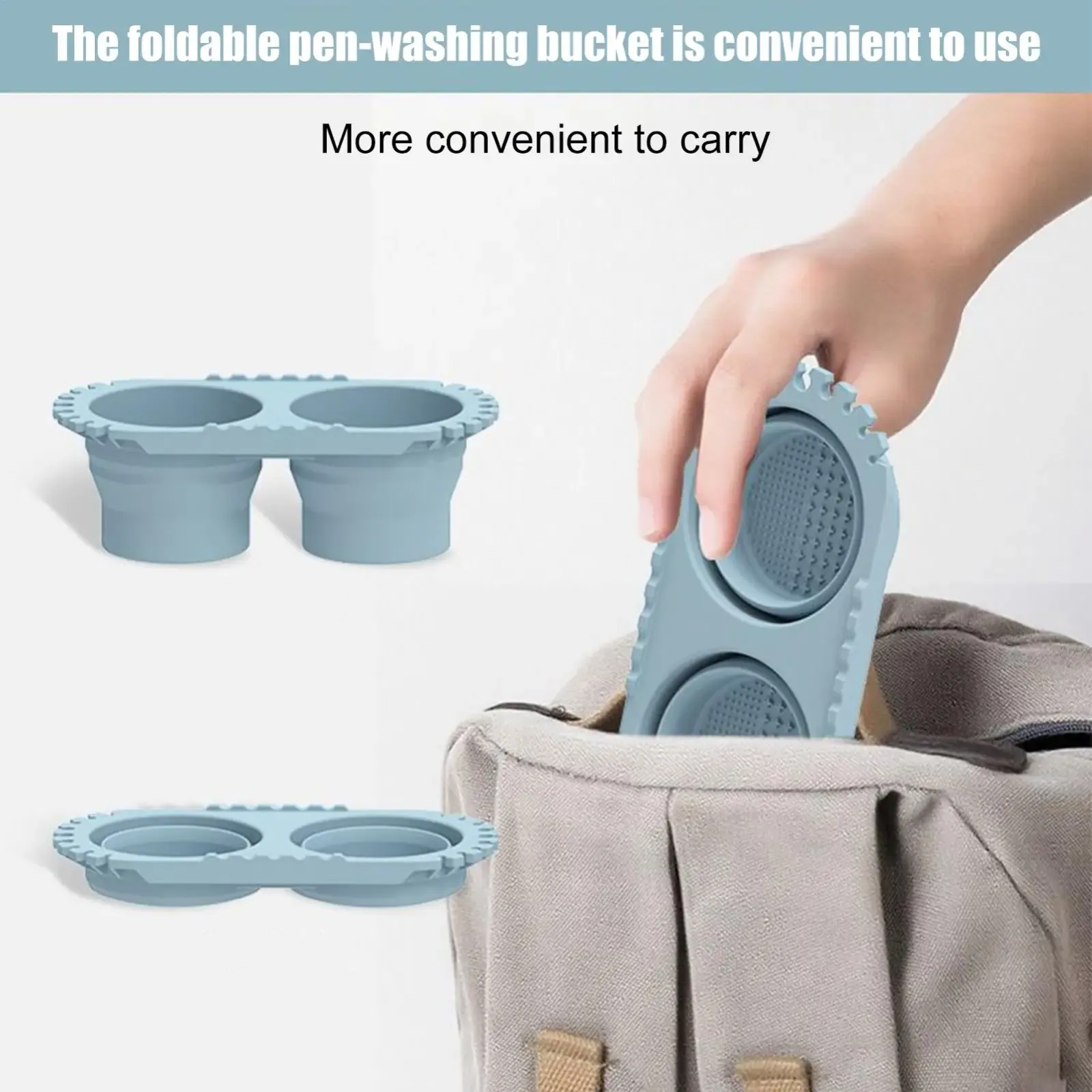 Gobelet nettoyant pour pinceaux, usage quotidien