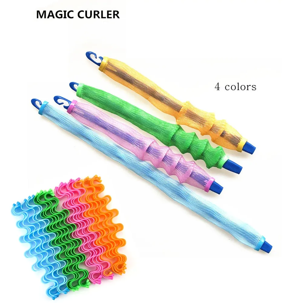 Bigoudis souples sans chaleur, rouleaux magiques pour boucles, accessoires de coiffure 3